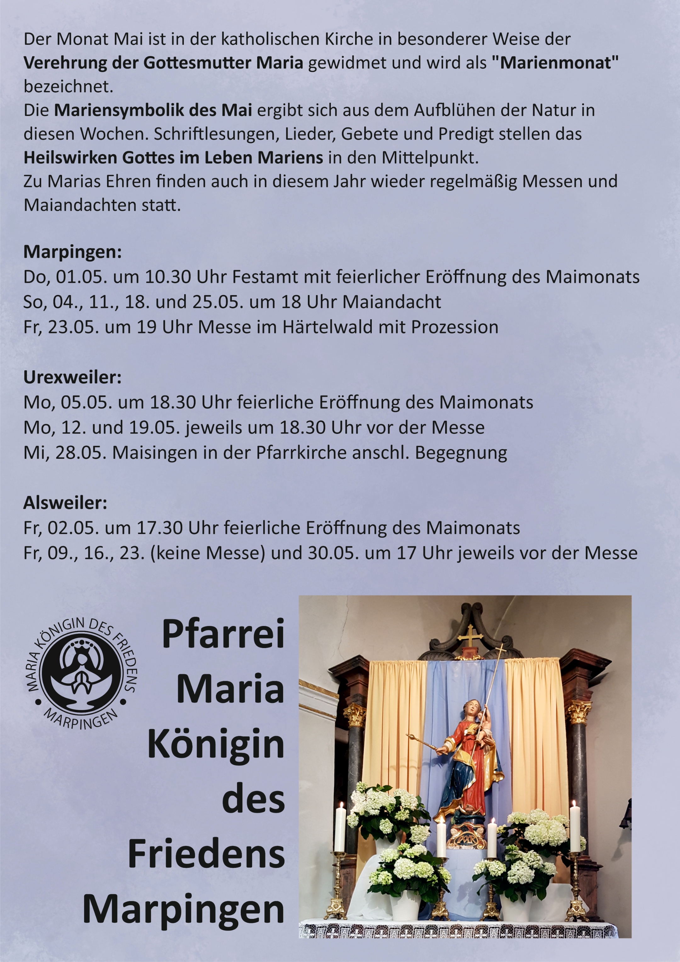 Marienplakat