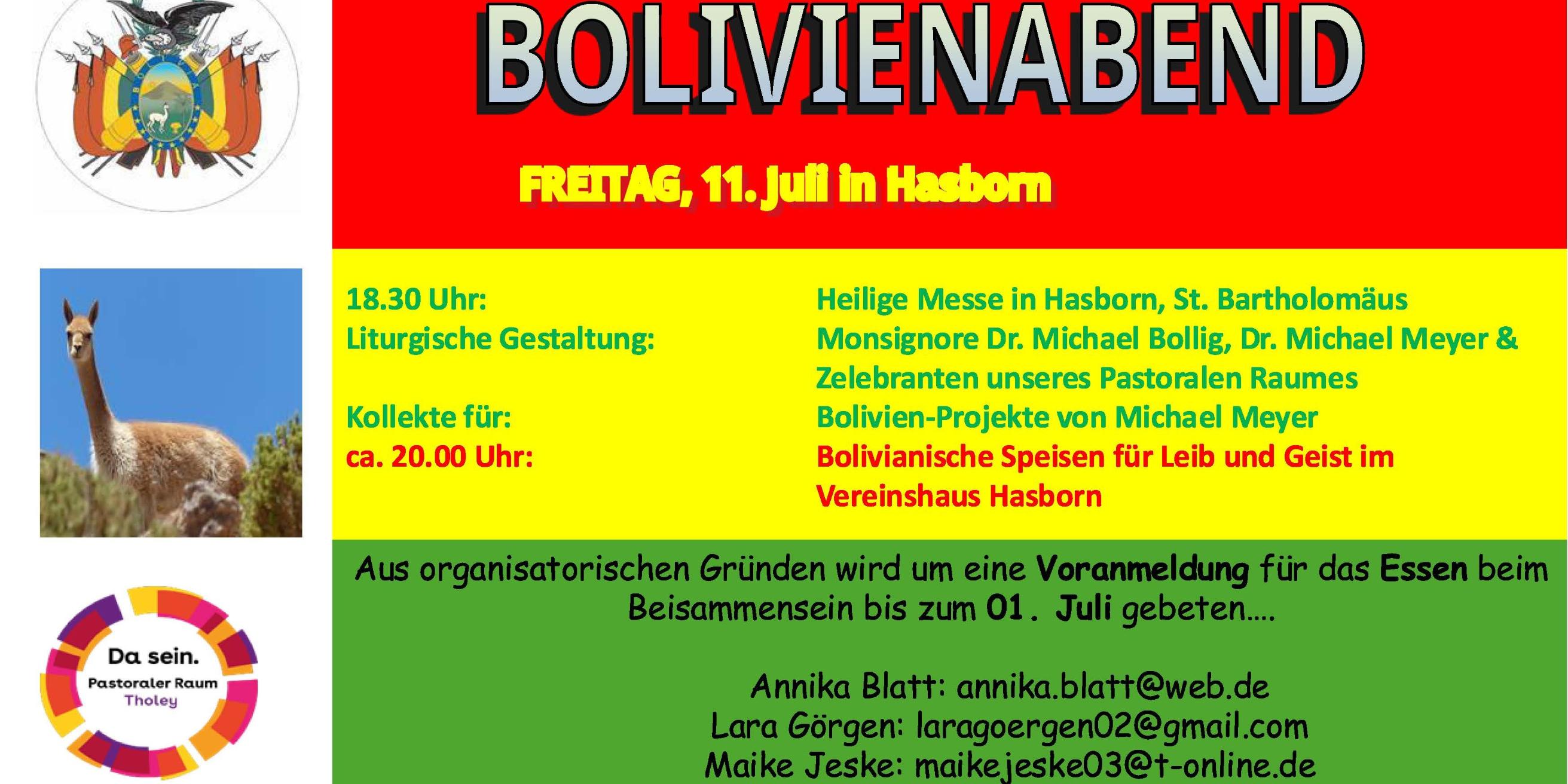 Bolivienabend