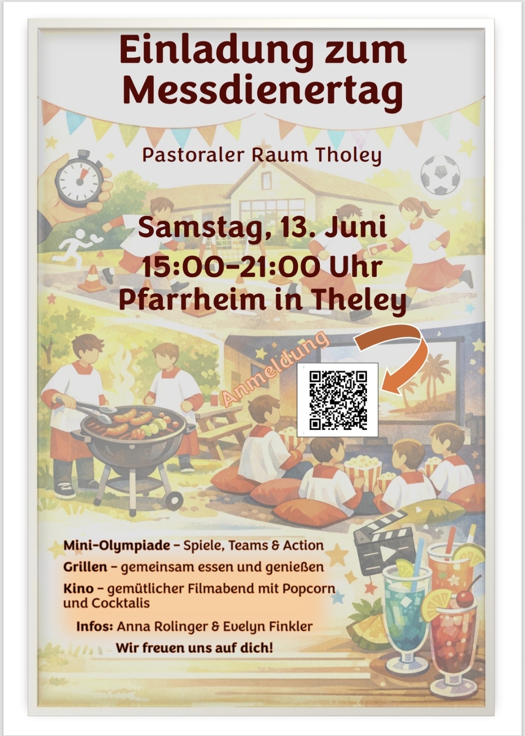 Einladung Messdienertag