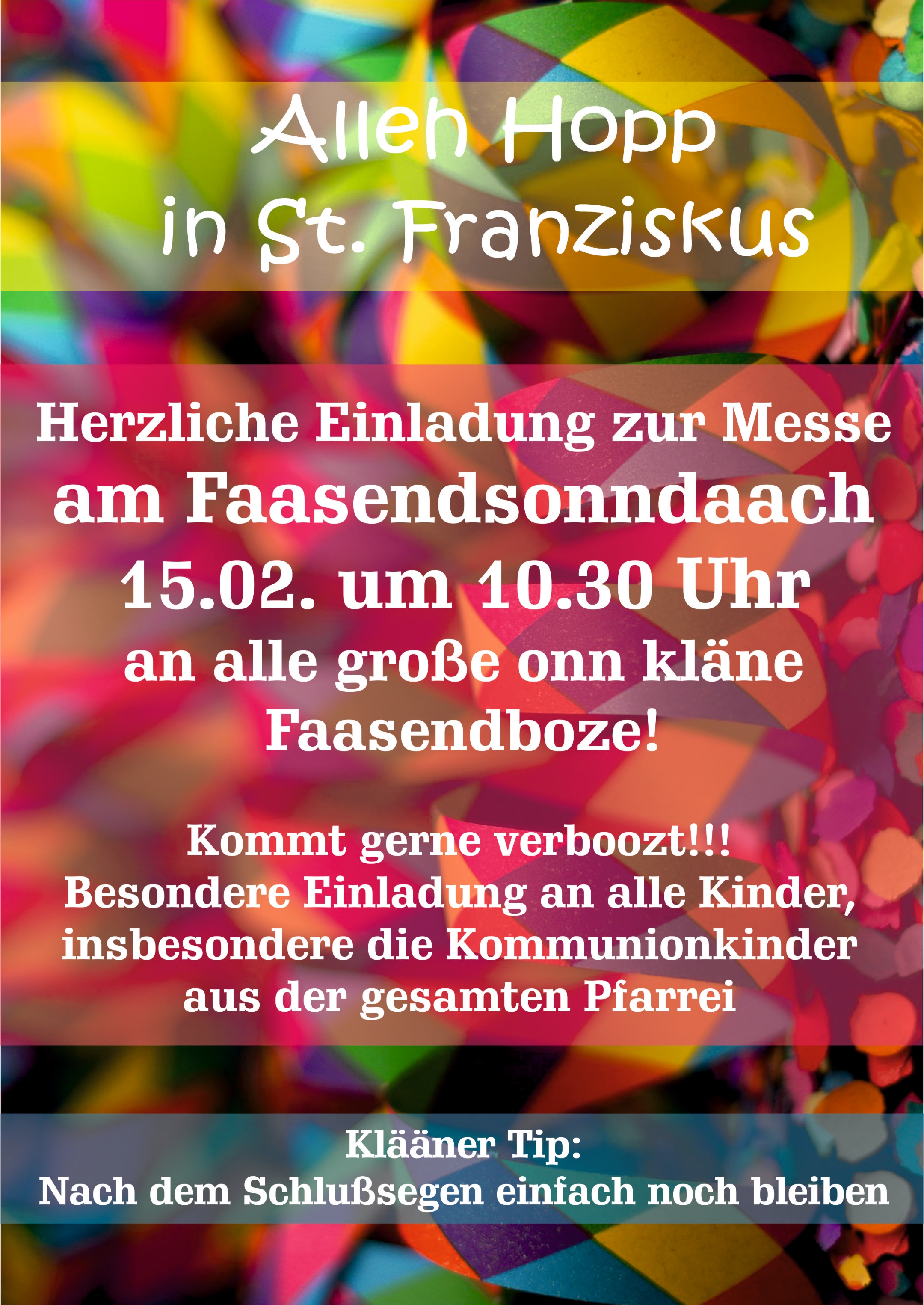 Fassendsonndach 2026