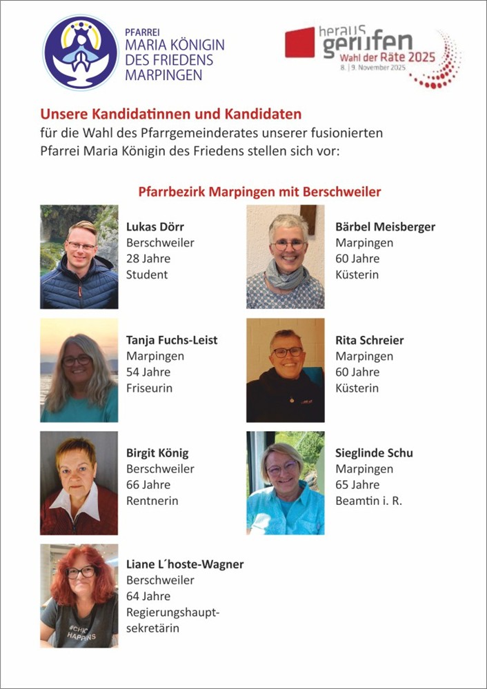 Pfarrbezirk Marpingen mit Berschweiler
