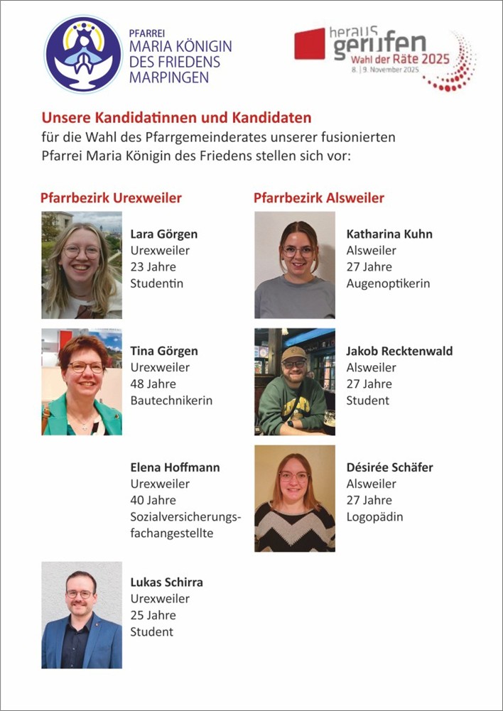 Pfarrbezirk Urexweiler und Pfarrbezirk Alsweiler