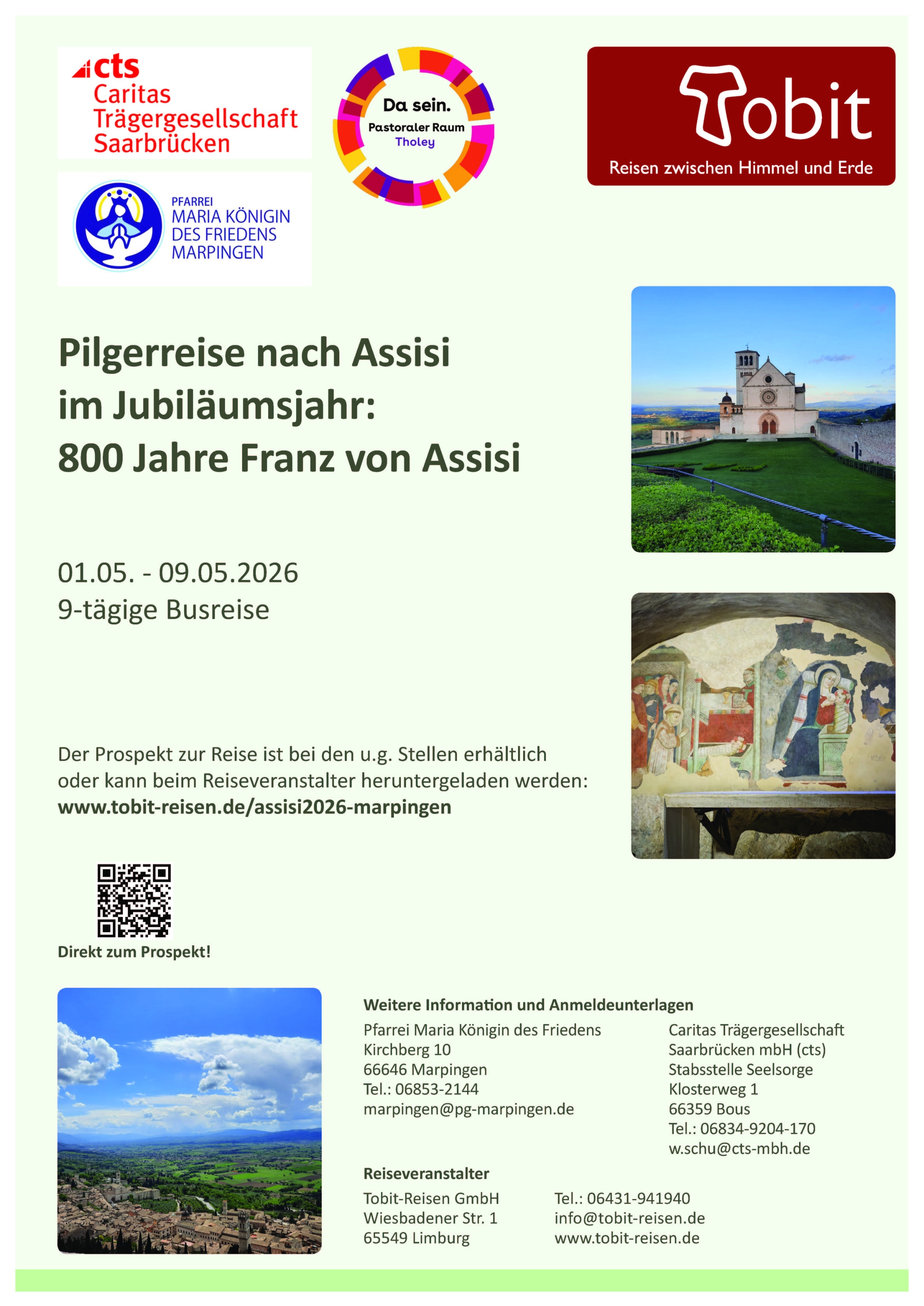 Plakat Assisi Marpingen