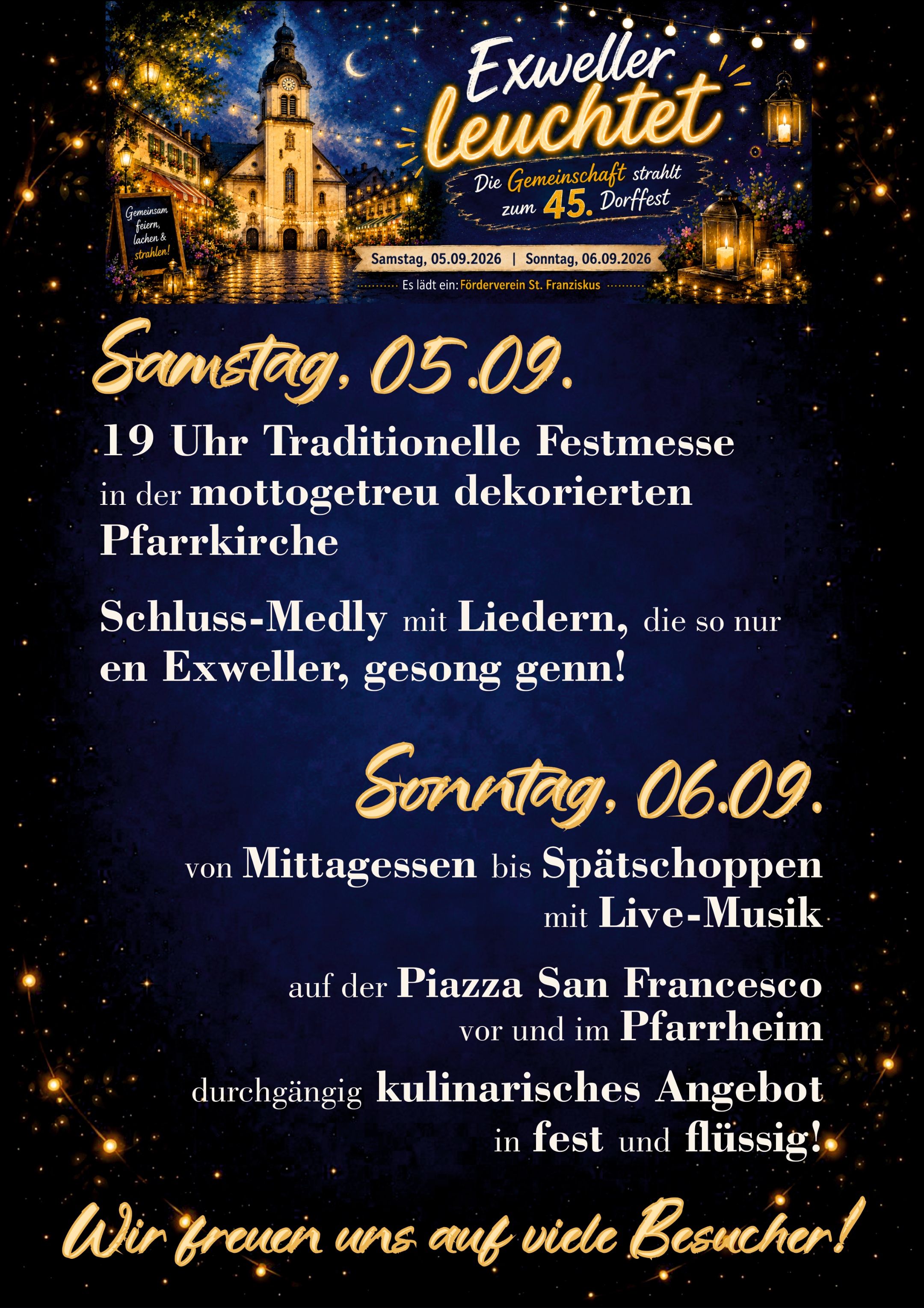 Plakat Dorffest 2026