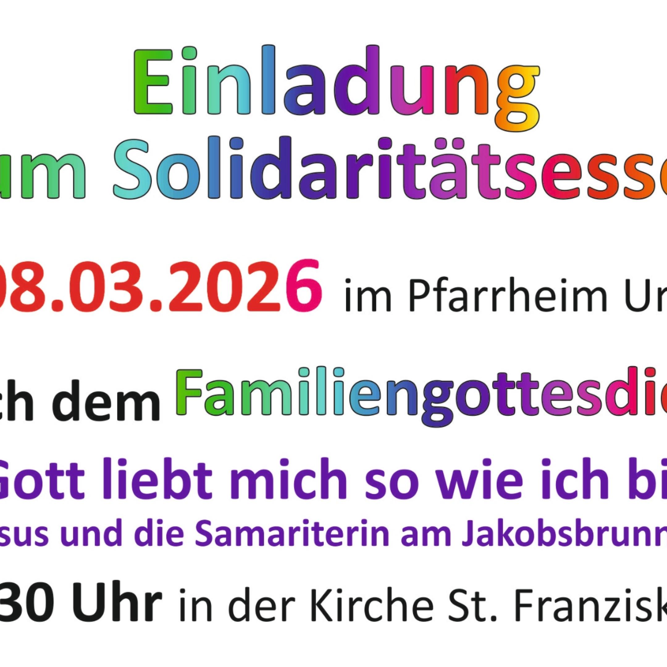 Plakat Soli-Essen 2026