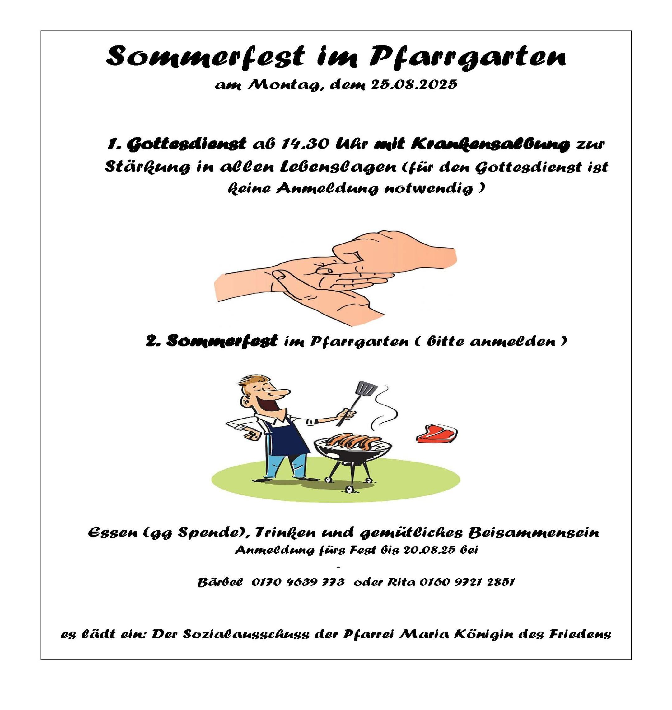 Plakat Sommerfest 2025