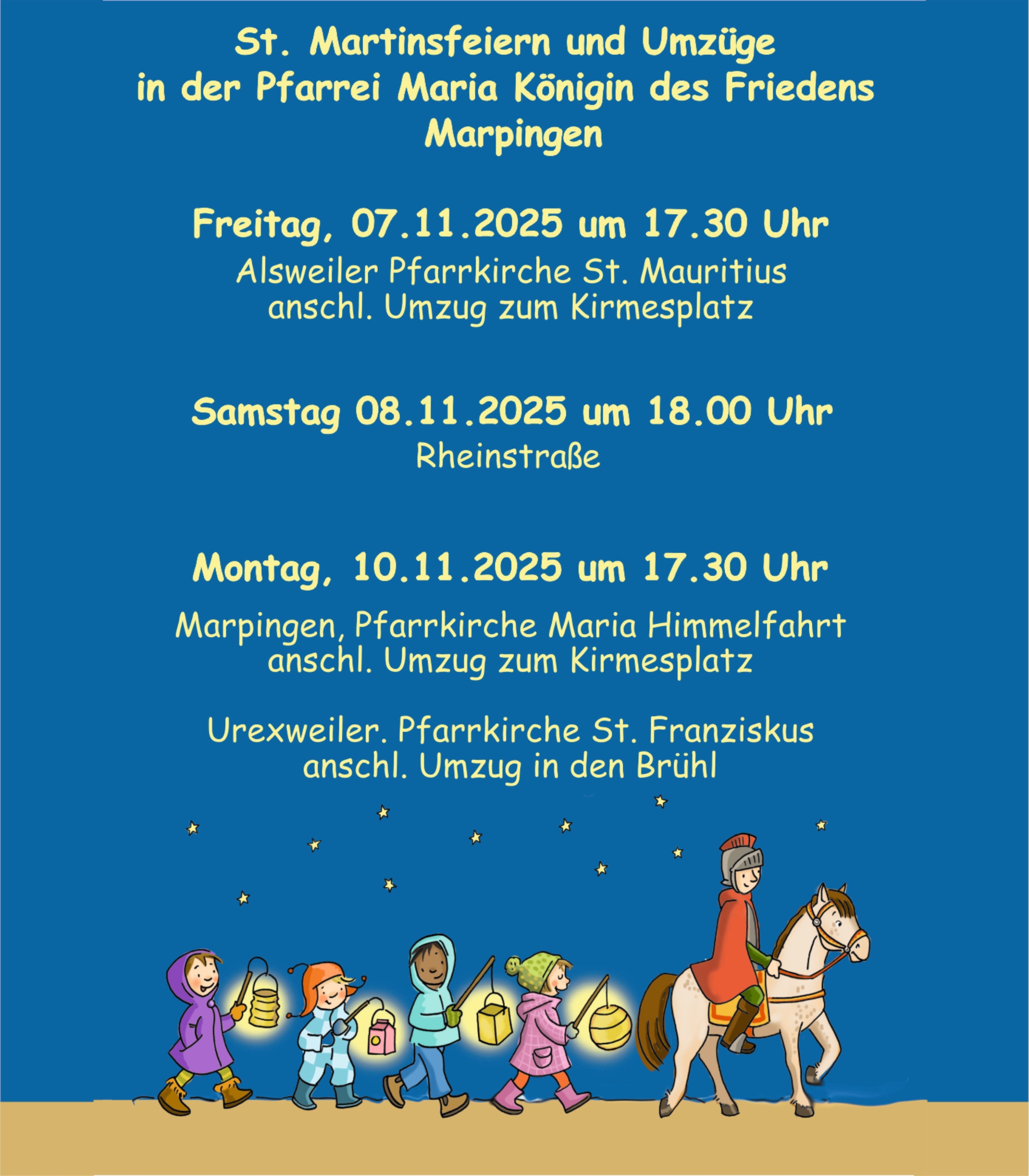 St. Martin Plakat Pfarrei