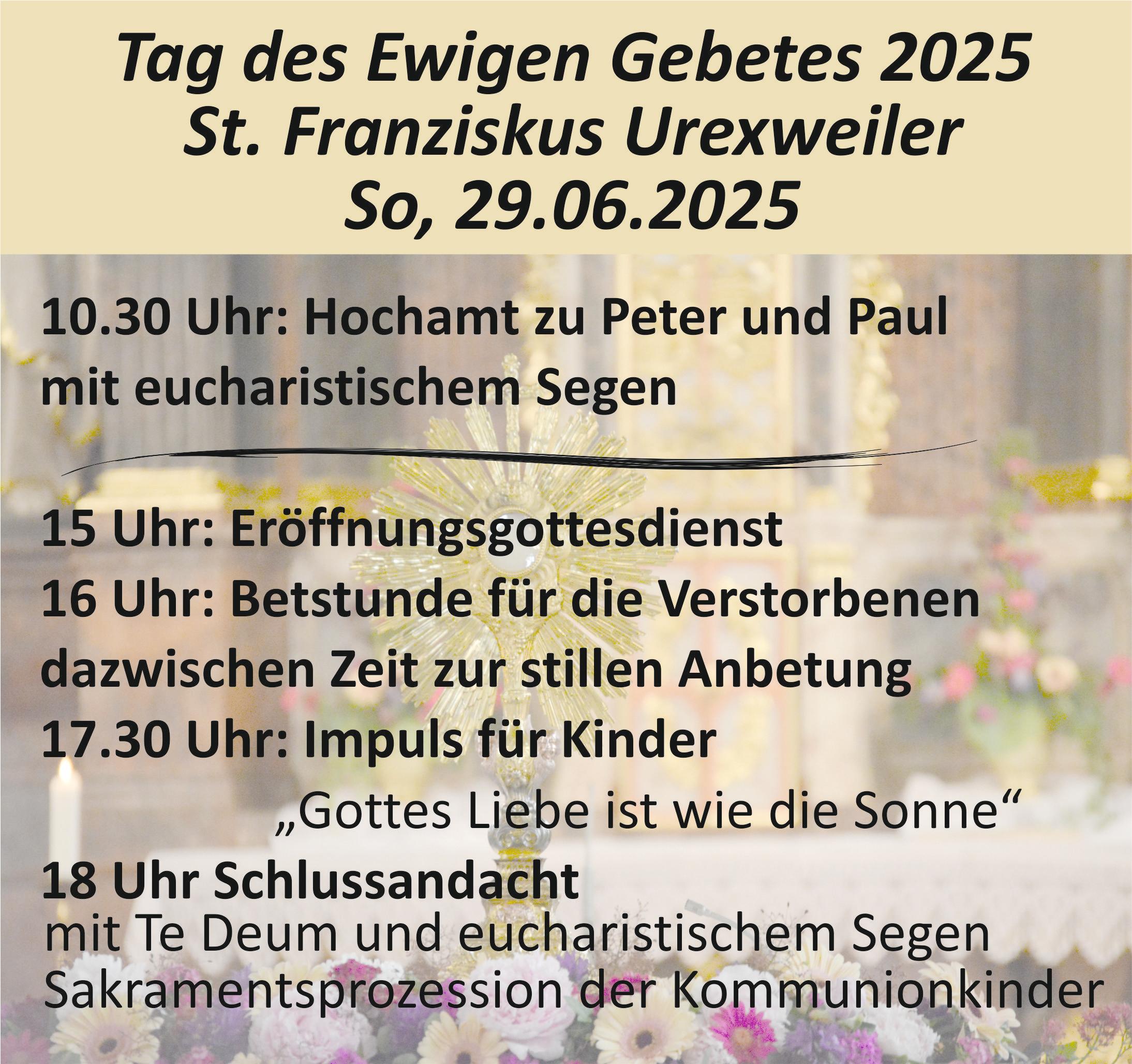 ewiges gebet 2025