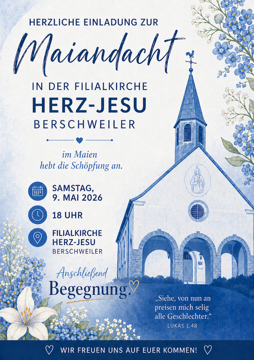 Maiandacht Berschweiler