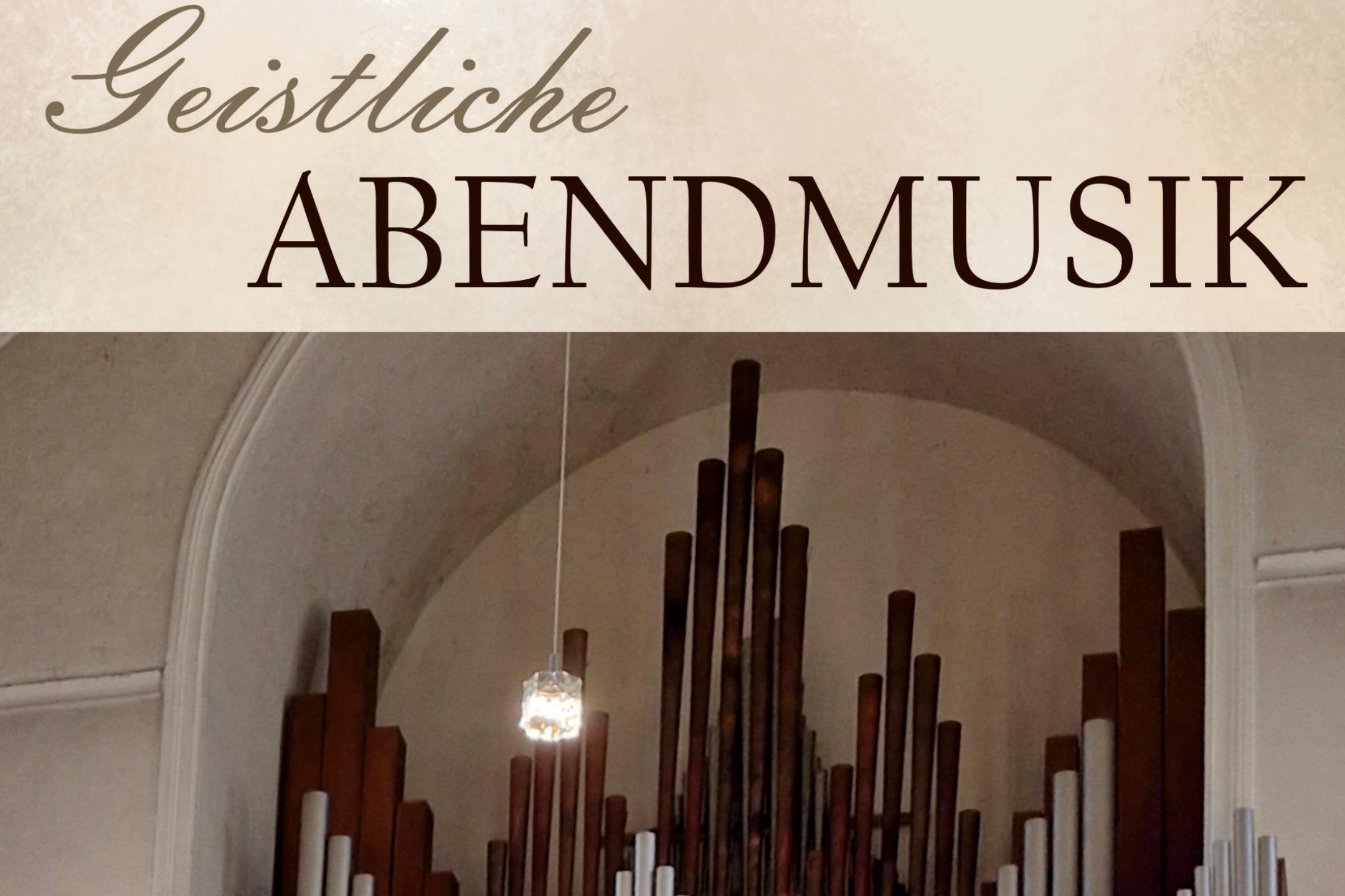 plakat Abendmusik