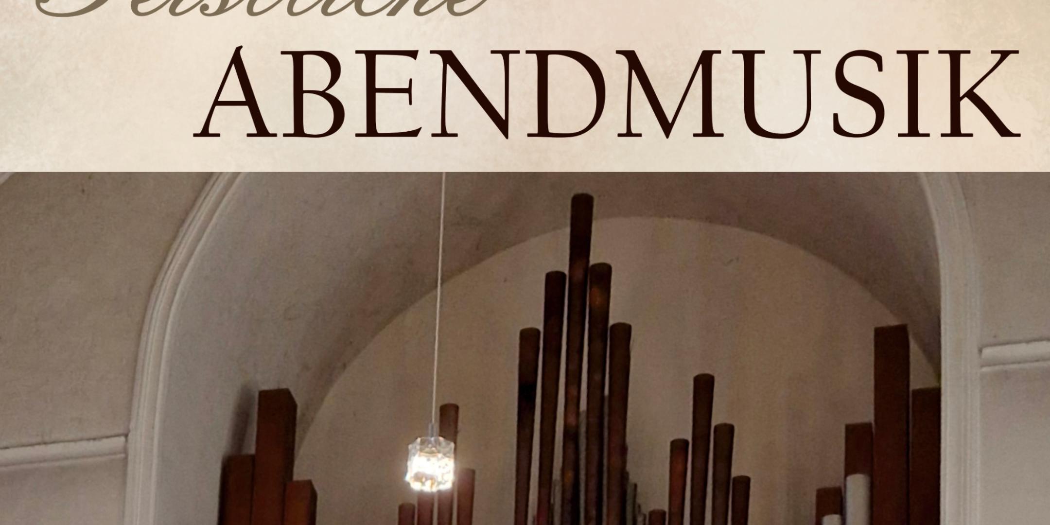 plakat Abendmusik
